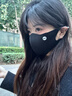 李寧保暖口罩秋冬季騎行面罩男女士防寒防風(fēng)塵面罩加厚騎車(chē)可水洗口罩 曬單實(shí)拍圖