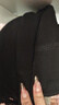 VIILAISH黑透膚加厚加絨打底褲女秋冬外穿假透肉連褲襪外穿光腿一體襪褲 黑透踩腳 290克加厚加絨 曬單實(shí)拍圖