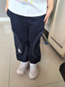 MQDMINI童裝兒童褲子春秋男女童衛(wèi)褲5A抗菌寬松束腳休閑褲松鼠蘑菇 曬單實(shí)拍圖