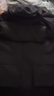 雅戈?duì)枺╕OUNGOR）羽絨服男連帽羽絨服聚酯纖維面料鵝絨填充保暖 黑色 XL 180/100A 曬單實(shí)拍圖