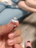 芯奢輕奢S925純銀戒指女表白求婚戒子尾戒指七夕情人節送女朋友禮物 摯愛(ài)戒指+燈盒 曬單實(shí)拍圖