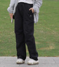 駱駝（CAMEL）加絨工裝褲男女防潑水直筒傘兵運動(dòng)褲 J35CAYL6024 幻影黑 XS 曬單實(shí)拍圖