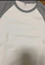 優(yōu)衣庫女裝插肩袖圓領(lǐng)短T恤短袖迷你T修身打底476602 03 灰色 2XL /170/100B 曬單實(shí)拍圖