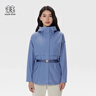 KOLON SPORT/可隆戶(hù)外休閑衣 女子收腰小立領(lǐng)半拉鏈長(cháng)袖T恤 LKZT5WNO02-BK 黑色 L 170/92A 曬單實(shí)拍圖