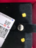 周六福幸運四葉草足金999黃金耳釘女生日禮物計價(jià)A0912975 一對 約0.88g 曬單實(shí)拍圖