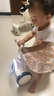 babycare兒童平衡車四輪滑行滑步車寶寶學(xué)步車無踏板1-3歲周歲禮物 空鏡粉 曬單實拍圖