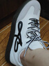安踏（ANTA）曼舞丨德訓鞋多彩薄底時(shí)尚26春季新款銀色休閑低幫少年感運動(dòng)板鞋 象牙白/基礎黑/一度灰-5 38 (女7) 曬單實(shí)拍圖
