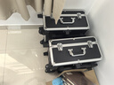有瓜定做拉桿工具箱多功能維修大號鋁合金箱子密碼鎖帶輪子收納航空箱 301圓角款（配綿） 曬單實(shí)拍圖
