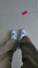 李寧板鞋男鞋子秋季2025新款增高男士透氣休閑百搭經(jīng)典高端顏值運動(dòng)鞋 【店鋪熱售】鯊魚(yú)灰/標準白 40 (250mm) 曬單實(shí)拍圖