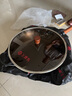 王源吉鐵鍋炒鍋精鑄鐵無(wú)涂層不沾炒菜鍋具燃氣灶電磁爐通用36cm 曬單實(shí)拍圖