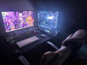 瓦爾基里（VALKYRIE）VK03 WHITE 白色 ATX 游戲電腦臺(tái)式機(jī)箱 支持360水冷 6.2吋觸摸屏 270°海景房 曬單實(shí)拍圖