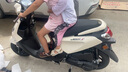 YAMAHA摩托車踏板車巧格i125全新整車國四電噴ZY125T小綿羊巧格 巧格i125/前碟剎/象牙白 曬單實(shí)拍圖