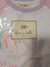戴維貝拉（DAVE＆BELLA）夏季童裝男童t恤兒童短袖女童上衣純棉衣服寶寶體桖半袖夏裝服裝 小兔印花【現貨】 110 cm（建議身高100-110cm） 曬單實(shí)拍圖