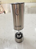 CLITON電動(dòng)黑胡椒海鹽研磨器家用不銹鋼自動(dòng)調(diào)料grinder a【新品上市】不銹鋼充電款電動(dòng) 曬單實(shí)拍圖