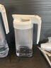 阿司倍鷺（ASVEL）塑料冷水壺大容量涼水壺泡茶壺冰箱果汁壺扎壺食品級耐高溫 1.6L 曬單實(shí)拍圖