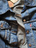 Levi's李維斯冬季女士復(fù)古巴恩風(fēng)翻領(lǐng)水洗時(shí)尚潮流牛仔夾克外套 藍(lán)色 S 曬單實(shí)拍圖