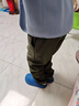 貴人鳥(niǎo)童裝男童加絨褲子男大童冬季加厚防風(fēng)褲兒童秋季防水沖鋒褲 【加絨加厚】藏藍/G貴人鳥(niǎo)白K 160 曬單實(shí)拍圖