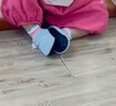 愛(ài)貝迪拉嬰兒地板襪寶寶學(xué)步鞋春秋款防滑隔涼學(xué)步襪子萌熊L碼 曬單實(shí)拍圖