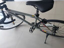 沃雷頓（VORLAD）(VORLAD)追風(fēng)200破風(fēng)型公路自行車(chē)14速鋁合金車(chē)架 星空灰 60 460mm 曬單實(shí)拍圖