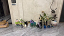 Mamorino德國輕奢琉璃花瓶擺件客廳玄關(guān)工藝品高端琺瑯彩高級感玻璃裝飾品 喜上眉梢-矮款36cm 曬單實(shí)拍圖