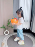 鴻星童女童運動(dòng)鞋2025新款秋季兒童鞋防滑透氣小白板鞋中大童女孩公主鞋 淺黃色 34 曬單實(shí)拍圖