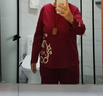 真維斯（JEANSWEST）黑色長(cháng)袖t恤女春秋2025新款設計感純棉內搭打底衫大碼休閑上衣 曬單實(shí)拍圖