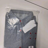 她享長(zhǎng)袖襯衫女新復(fù)古回潮刺繡牛仔襯衣百搭休閑上衣外套女T141C2666 曬單實(shí)拍圖