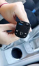 準航車載藍牙接收器MP3播放器點煙器音樂車用電話FM發(fā)射器usb充電器 曬單實拍圖