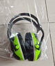 3M隔音耳罩睡覺(jué)防噪音工業(yè)降噪33db 黑綠色X4A耳罩 1副 曬單實(shí)拍圖