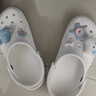 卡駱馳crocs七夕禮物洞洞鞋貝雅男鞋女鞋輕便耐磨一腳蹬拖鞋休閑鞋|10126 白-100 37 /38(230mm) 曬單實(shí)拍圖