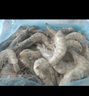 百年漁港海捕對蝦超大鹽凍只只分離白蝦  30-40規格 凈蝦重4斤 60-80只 曬單實(shí)拍圖