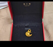 周大福星星攬?jiān)伦憬瘘S金星月織夢(mèng)吊墜女(工費(fèi)360)約2.7g EOF1634七夕 曬單實(shí)拍圖