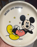 迪士尼(Disney)陶瓷餐具高顏值菜碟小盤(pán)吐骨碟卡通可愛(ài)正版女生盤(pán) 米奇6英寸瓷碟 曬單實(shí)拍圖