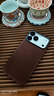 NOMAD新款2025適用蘋(píng)果iPhone17promax霍爾文真皮全包手機殼iphone17Pro保護套相機按鍵磁吸商務(wù)高級感 棕色 iPhone 17 Pro Max 曬單實(shí)拍圖