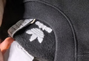 adidas廓形法式毛圈布運動圓領(lǐng)衛(wèi)衣套頭衫男裝秋季阿迪達斯三葉草   黑色   XL 曬單實拍圖