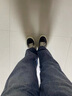 格爾卡森經(jīng)典板鞋男美式鞋子Cleanfit ro倒三角vibe男士厚底增高德訓鞋 黑色（現貨） 39 曬單實(shí)拍圖