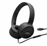 JBLTUNE520C有線耳機Type-C接口 頭戴式有線立體聲耳機適用于USB-c接口設(shè)備黑色 曬單實拍圖
