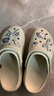 卡駱馳（crocs）經(jīng)典云朵Clog女沙灘洞洞鞋涼拖鞋206750 206750-2Y2  37  曬單實(shí)拍圖