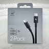 beats USB-C 轉(zhuǎn) USB-C 編織連接線 (1.5 米) - 閃電黑 兩件裝 充電線手機充電線 曬單實拍圖