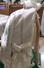 Edison初中生書(shū)包高中大容量防潑水雙肩包旅行背包 2479-2米色 曬單實(shí)拍圖