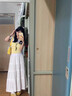 復古厚底德訓鞋女2025秋季新款百搭時(shí)尚紅色增高運動(dòng)休閑板鞋女鞋 檸檬黃 36 曬單實(shí)拍圖