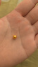 縱橫金業(yè)足金999   黃金轉(zhuǎn)運珠 金珠子  1克 單顆 頂珠 散珠 手串diy 1克  轉(zhuǎn)運珠 曬單實拍圖