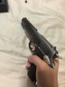 八代aqk1911成人玩具槍鋁合金bb全金屬黃河牌發(fā)射器打氣球玩具槍 全金屬9.0版aqk1911鎢鋼色 以主圖視頻為準(zhǔn) 曬單實(shí)拍圖