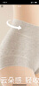 美·雅·挺平角褲高腰收腹內(nèi)褲女士純棉襠無痕安全褲束腰提臀防走光打底褲 曬單實拍圖