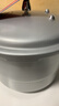 雙喜高壓鍋鋁合金燃?xì)怆姶艩t通用防爆家用壓力鍋28CM/11.5L【蒸格款】 曬單實(shí)拍圖