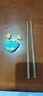 COOKSS兒童訓練筷實(shí)木2-3歲6歲木質(zhì)輔助器寶寶吃飯幼兒練習學(xué)習硅膠防滑 曬單實(shí)拍圖