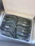 GUO LIAN國聯(lián)特大號黑虎蝦斑節蝦 無(wú)冰鹽凍凈重2斤20-30只 中秋聚餐海鮮 曬單實(shí)拍圖