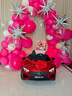 星辰皓正版奔馳AMG SL63兒童電動(dòng)車(chē)可坐人遙控汽車(chē)四輪寶寶玩具小孩跑車(chē) 烤漆紅【四驅遙控+皮座椅+軟輪】 4S店同款 曬單實(shí)拍圖