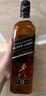 尊尼獲加（JOHNNIE WALKER）洋酒 12年黑方黑牌1000ml 蘇格蘭調和型威士忌無(wú)盒 曬單實(shí)拍圖
