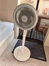 美的（Midea）電風(fēng)扇 空氣循環(huán)扇家用立式落地大風(fēng)力搖頭落地扇電扇桌面臺(tái)扇輕音低噪小風(fēng)扇 FGA24TS 曬單實(shí)拍圖